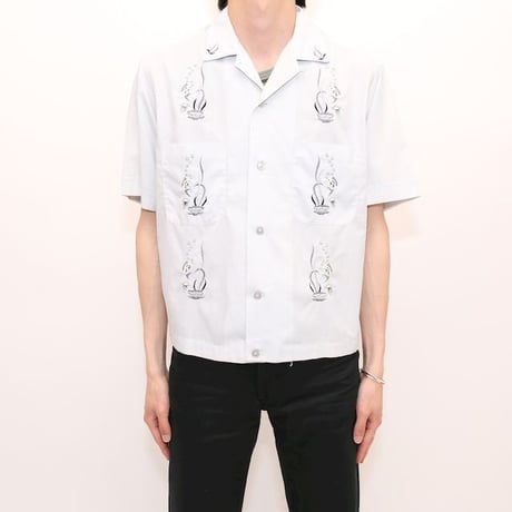 70's Pearl of the Orient Open Collar S/S Shirt