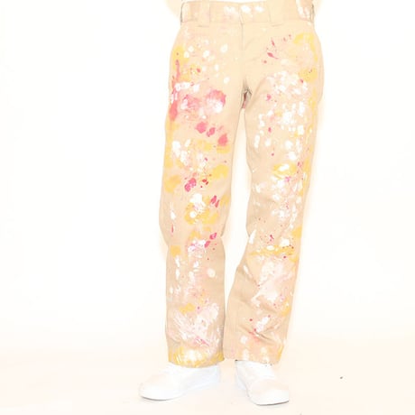 Mix Colors Painted Pants