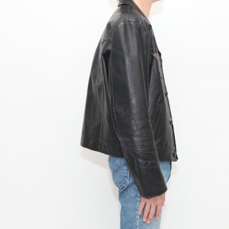 Vintage Western Leather Jacket