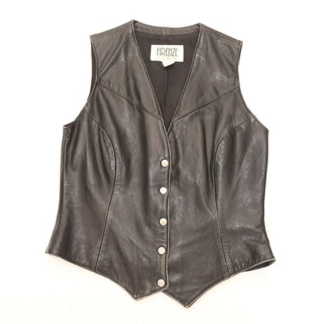 Vintage Leather Vest