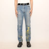 90s Levi's 501 Painted Denim Pants MADE IN USA