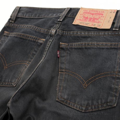 Levi's 517 Black Denim Pants MADE IN USA