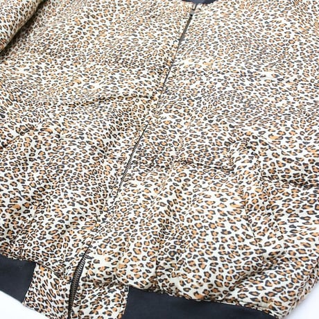 Leopard Pattern Silk Jacket