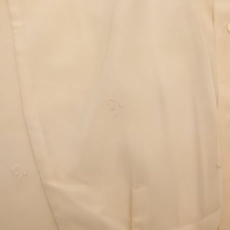1970s Hand Embroidered 100% Pure Silk Shirt