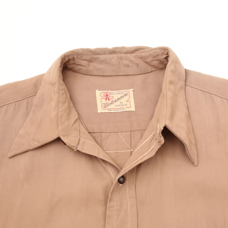 40's Wool Gabadine L/S Shirt