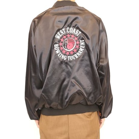 Nylon Bomber Jacket Loose Silhouette