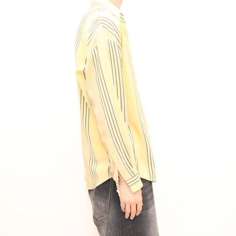 Striped Silk L/S Shirt