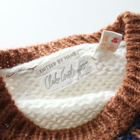ノルディック ハンドニットセーター Nordic Hand Knit Sweater
