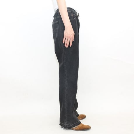Levi's Wide Flared Black Denim Pants