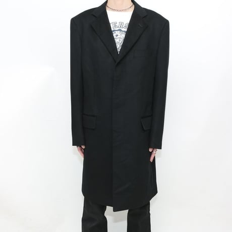100% Pure Cashmere Chesterfield Coat