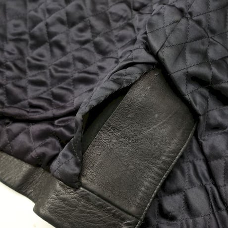 Agnes b. Black Leather Coat MADE IN FRANCE