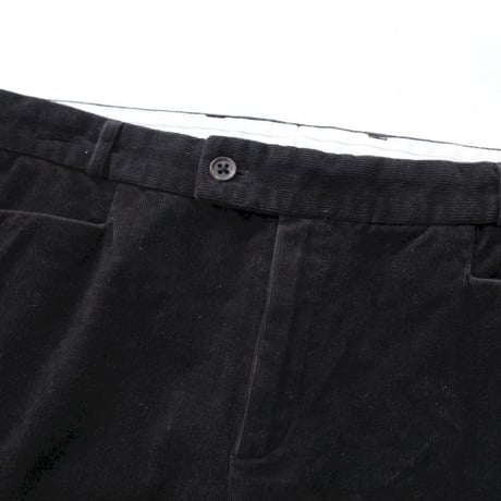 Black Corduroy Flared Pants