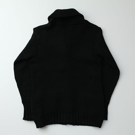 ヴィンテージ ショールカラーカーディガン ブラック Vintage