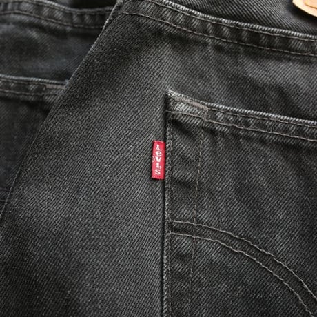 Levi's 501 Black Denim Pants MADE IN USA