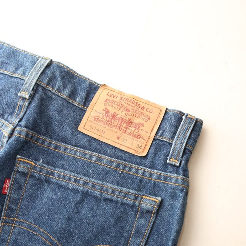 90s Levi's 517-0217 Denim Pants MADE IN USA | S