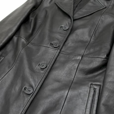 Skinny Leather Coat