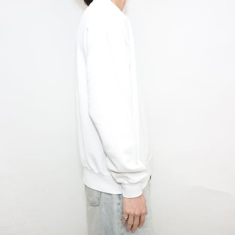 Jerzees Blank Sweat Shirt White