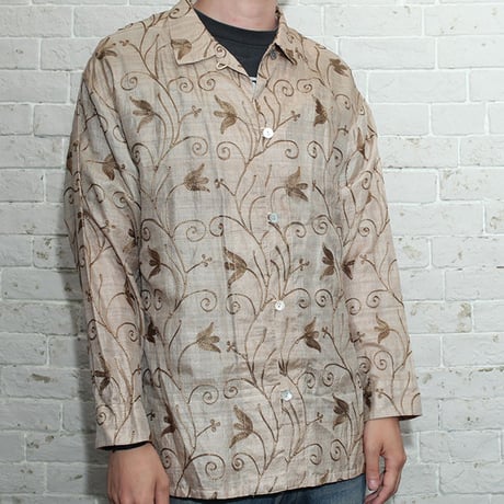 刺繍シャツ Good Stich Work L/S Shirt