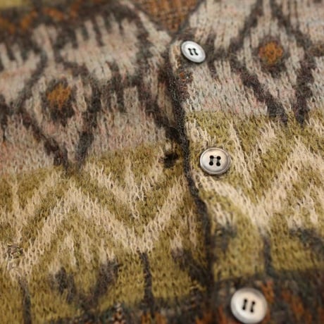 60's Vintage Mohair Knit Cardigan