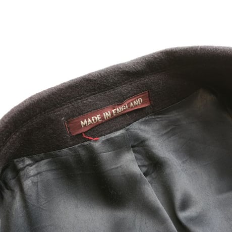 Double Brested Crombie Wool Coat Made In England