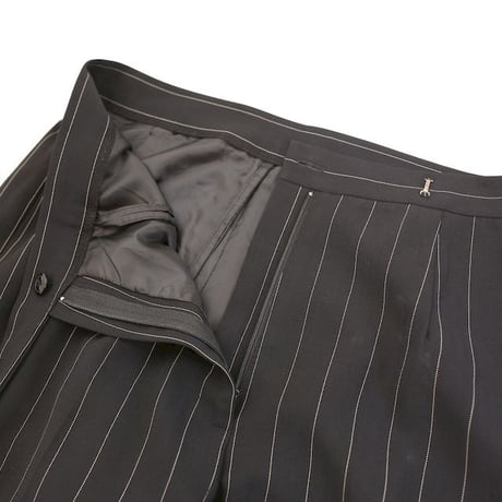 Black Stripe Single Breasted Set Up