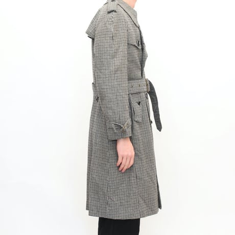  Houndstooth Check Coat