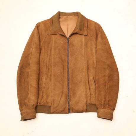 Euro Vintage Nubuck Leather Jacket
