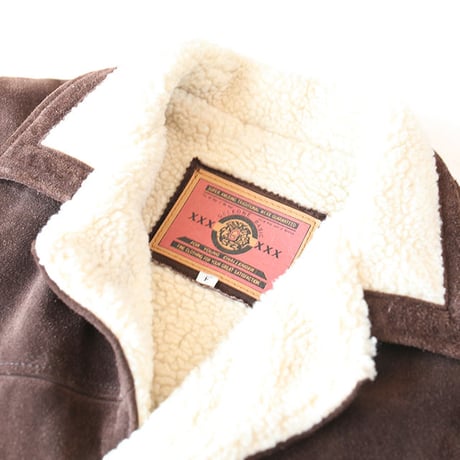 Suede Boa Jacket