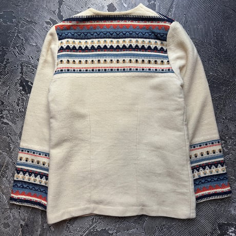 Native Pattern Wool Jacket