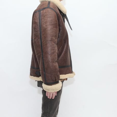 B-3 Mouton Leather Jacket