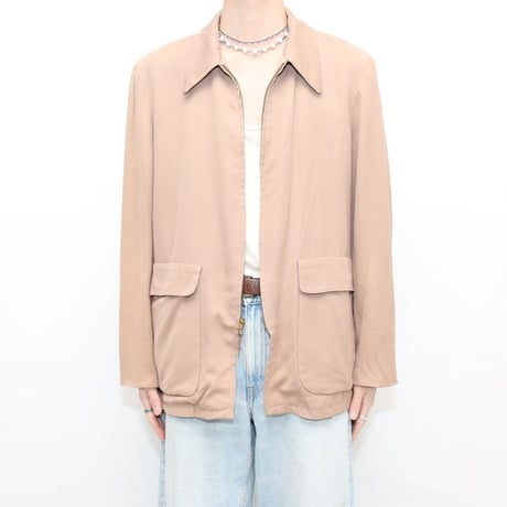 50's "BERKRAY" Rayon Gabardine Jacket