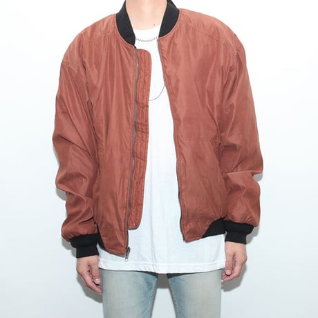 ボンバージャケット Zip Up Jacket