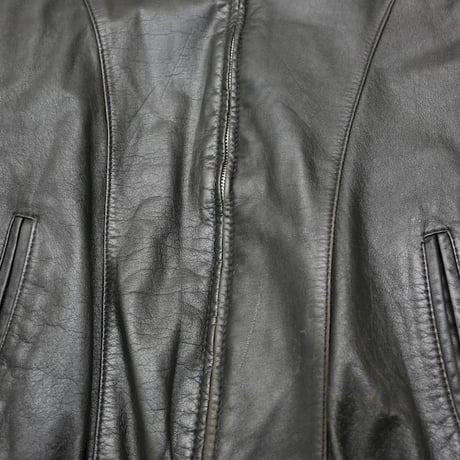 Vintage Single Leather Jacket