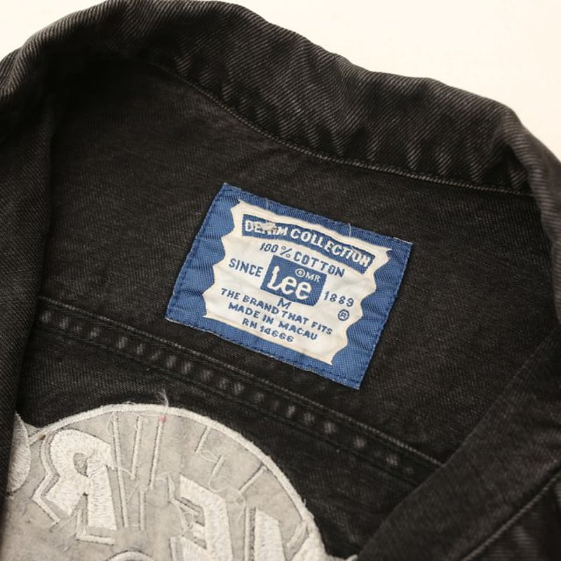 Lee 71075 Black Denim Jacket | Strato