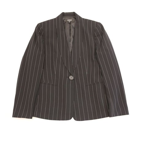 Black Stripe Single Breasted Set Up
