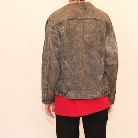 Levis 70507 Black Stone Wash Denim Jacket