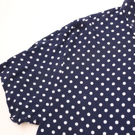 Dot Pattern Rayon S/S Shirt