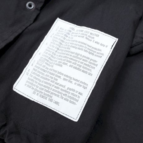 M-65 Type Fishtail Coat Black