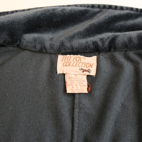 THE FOX COLLECTION Velour Track Jacket