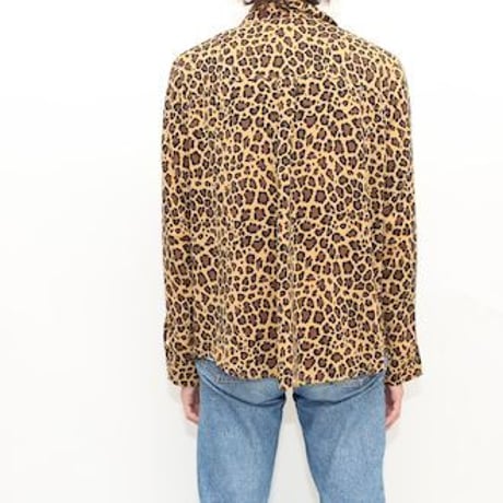 Leopard Pattern L/S Shirt