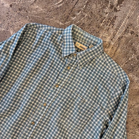 Haband Plaid Print Flannel Shirt