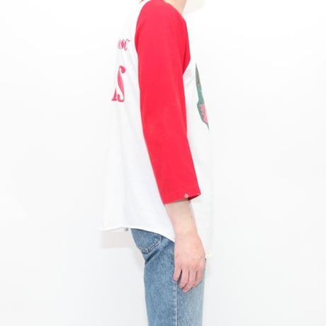 Beer Print Raglan Sleeves T-Shirt