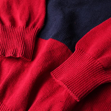 Border Knit Sweater