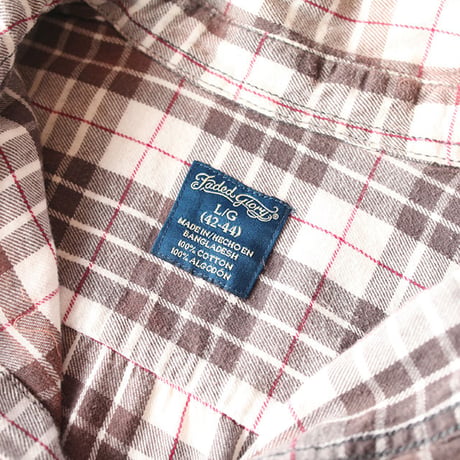 Hard Bleach Flannel L/S Shirt