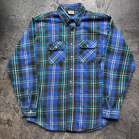 Five Brother Cotton Heavy Flannel Shirt MADE IN USA