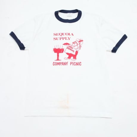 Vintage Ringer T-Shirt "Sequoia Supply"
