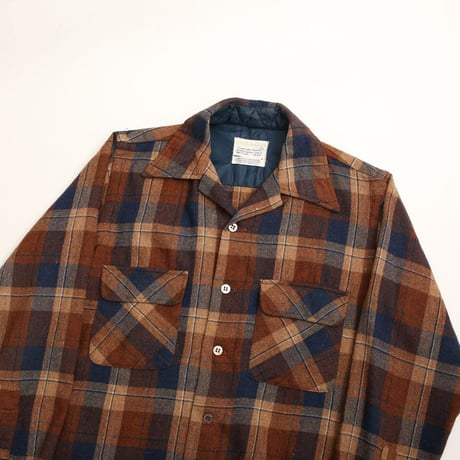 70-80s Woodchopper Wool Plaid Loop Shirt
