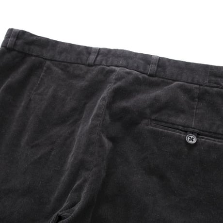 Black Corduroy Flared Pants