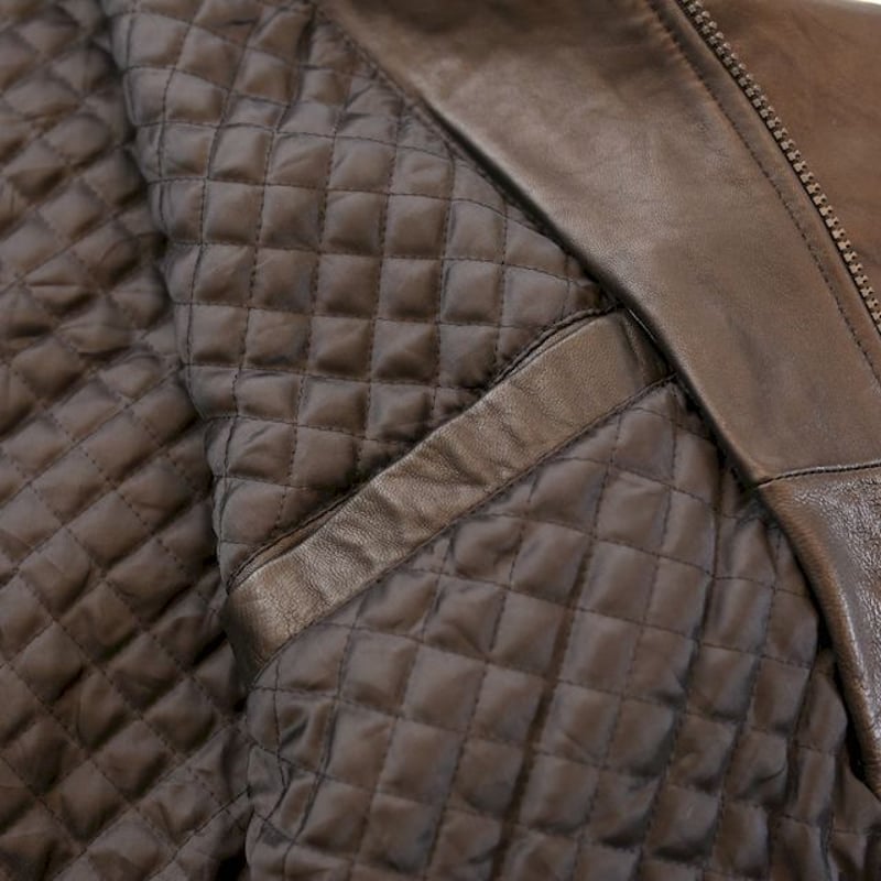 Claiborne lambskin leather outlet jacket