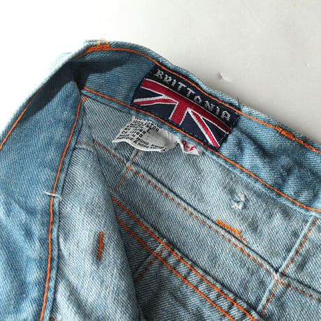 Patchwork Denim Pants